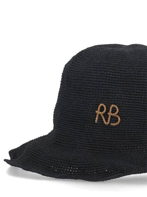 Cappello a tesa larga con logo RUSLAN BAGINSKIY | BCT033PSTRKNMRBBLACK